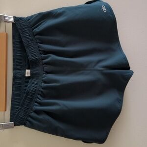 Alo Dark Green Shorts